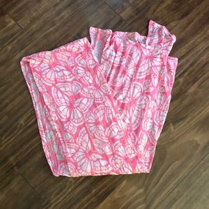 Old Navy - Pink Butterfly Scarf